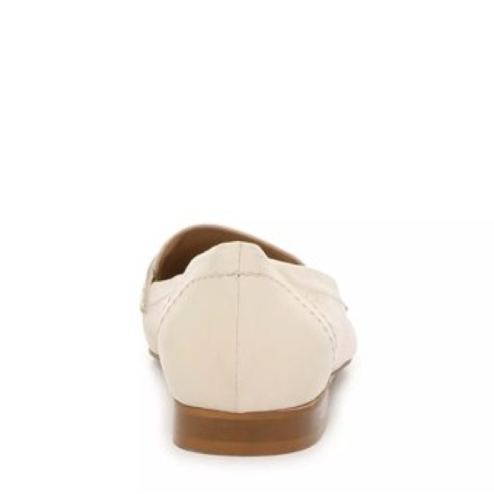Coach and Four Cream Leather Penny Loafers - Picture 4 of 8